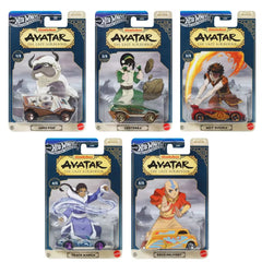 Hot Wheels Silver Series Entertainment - Avatar: The Last Airbender Set (5pc)