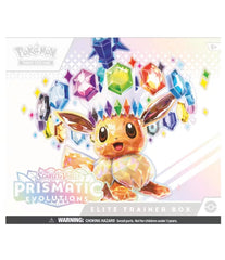 Pokemon Trading Card Game: Scarlet & Violet Prismatic Evolutions Elite Trainer Box