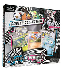 Pokemon TCG: Scarlet & Violet: Black Bolt & White Flare Unova Poster Collection